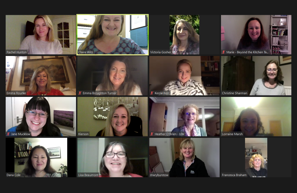 Tunbridge Wells & Sevenoaks Mums in Business Network Zoom event with guest speaker Lisa Beaumont